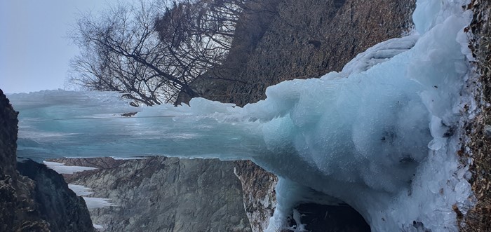 1.청량산 얼음달폭포 등반에 대하여